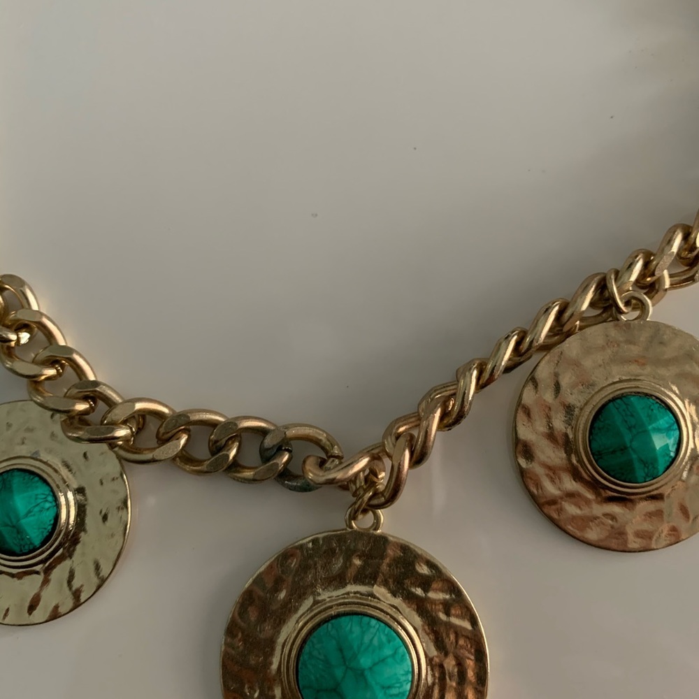 Turquoise/Gold Set - Picture 2 of 2